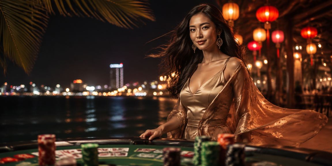 Người chơi tại Vũng Tàu tham gia bàn Baccarat live và nhận cashback tại chợ đêm